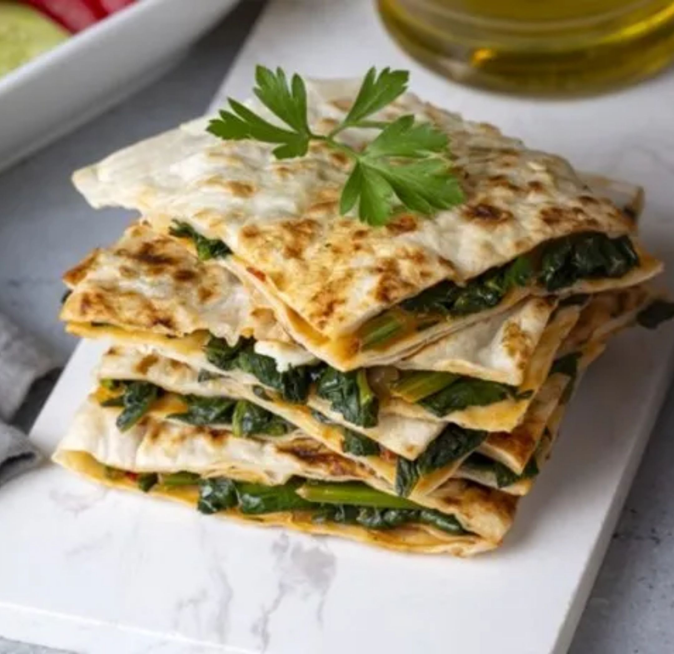 ISPANAKLI GÖZLEME Fotoğrafı